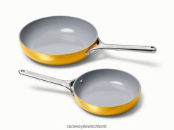 Caraway Bratpfannen-Duo T2RVB814 Kochgeschirr Ringelblume