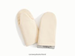 Caraway Ofenhandschuhe T2RVB8254 Kochgeschirr Creme