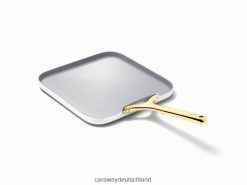 Caraway quadratische Grillpfanne T2RVB872 Kochgeschirr Weiß