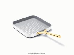 Caraway quadratische Grillpfanne T2RVB880 Kochgeschirr Weiß