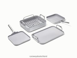 Caraway Squareware-Set T2RVB851 Kochgeschirr grau