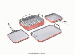 Caraway Squareware-Set T2RVB853 Kochgeschirr Perrakotta
