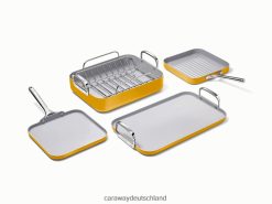 Caraway Squareware-Set T2RVB854 Kochgeschirr Ringelblume